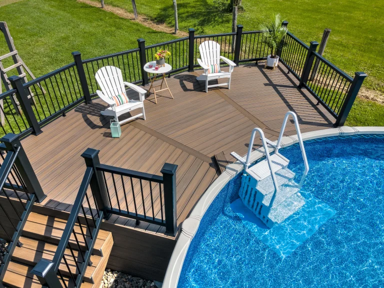 Revamp Your Pool Area: How to Cover Above Ground Pool with a Deck