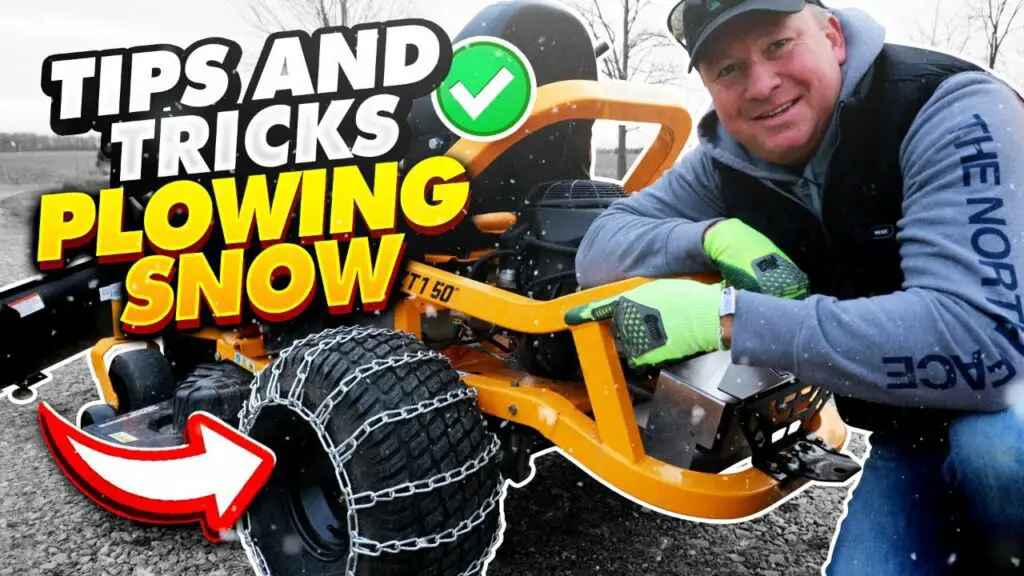 Can You Put Chains On A Zero Turn Mower Outside Gear