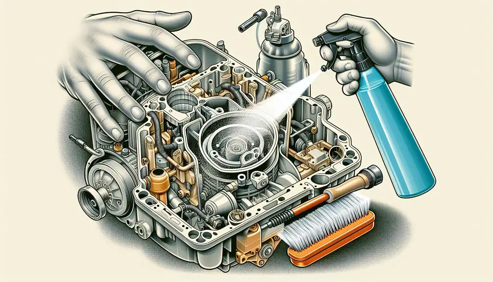 carburetor cleaning without removal