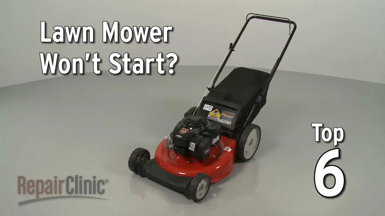 Craftsman Lawn Mower Wont Start