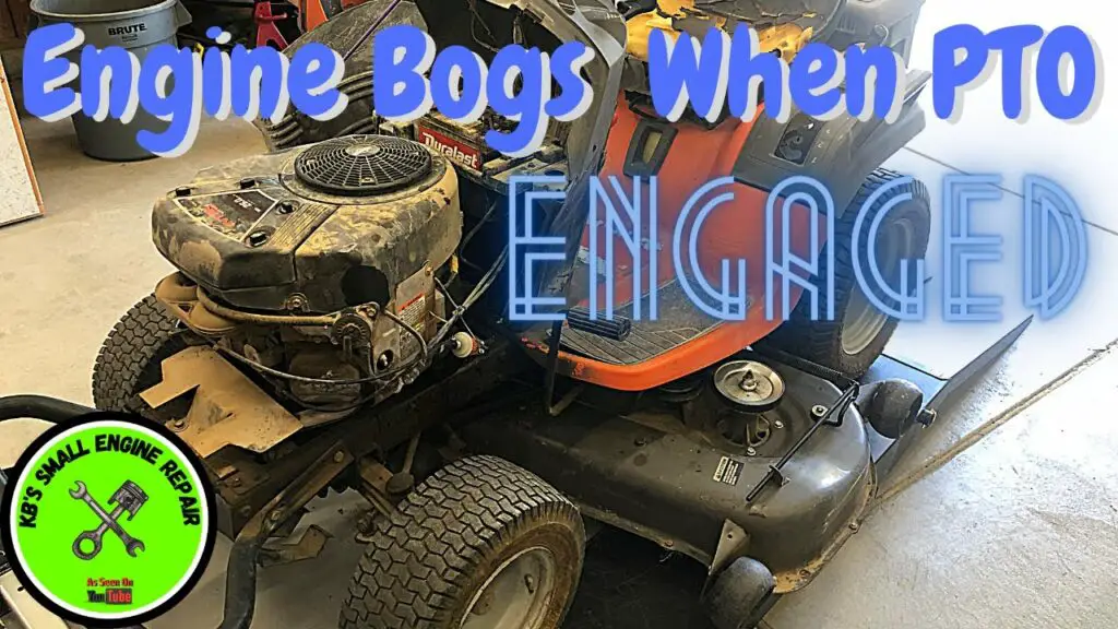 Engine Dies When Pto Is Engaged Outside Gear