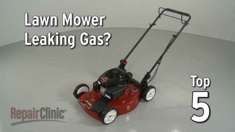 Lawn Mower Gas Is Pouring Out Of Carburetor