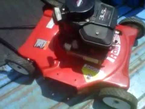 Lawn Mower Revving Up And Down