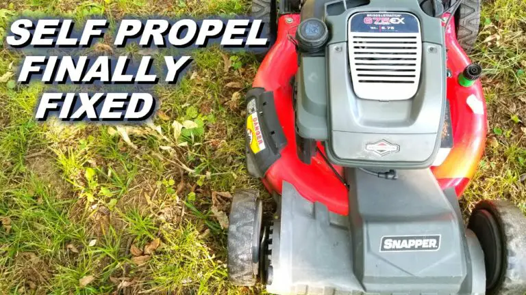 Snapper Self Propelled Lawn Mower Problems