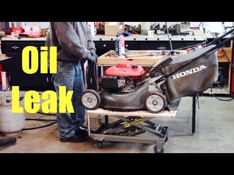 Why Honda Lawn Mower Leaking Oil From The Bottom